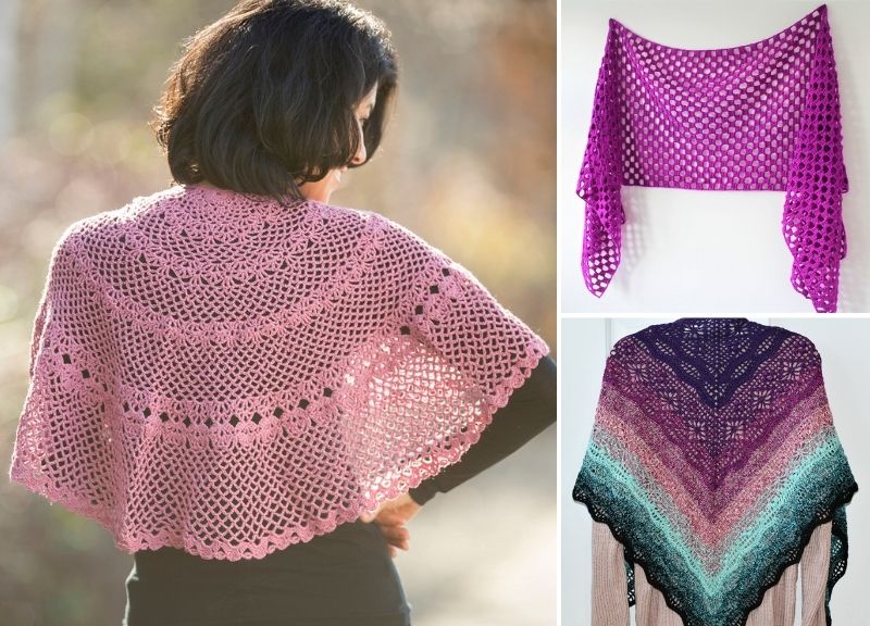 Beautiful Feminine Crochet Shawls – Pattern Center Beautiful Feminine Crochet Shawls – Pattern Center