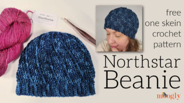 Northstar Beanie – Free Crochet Pattern on Moogly