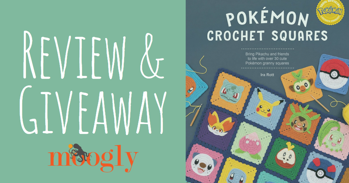 Pokémon Crochet Squares by Ira Rott: Review and Giveaway