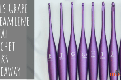 Furls Grape Streamline Metal Crochet Hooks FULL SET Giveaway