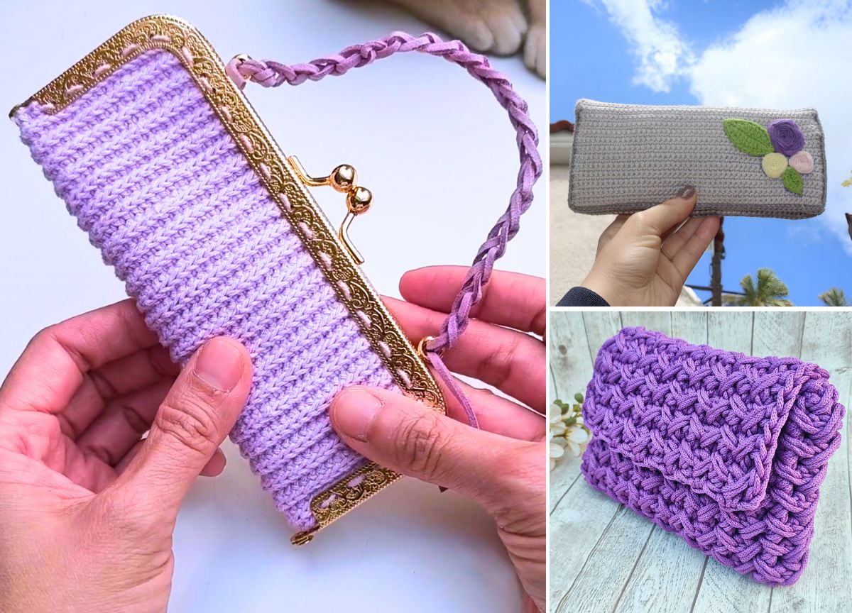Free Crochet Clutch Patterns You Won’t Believe Are Handmade –