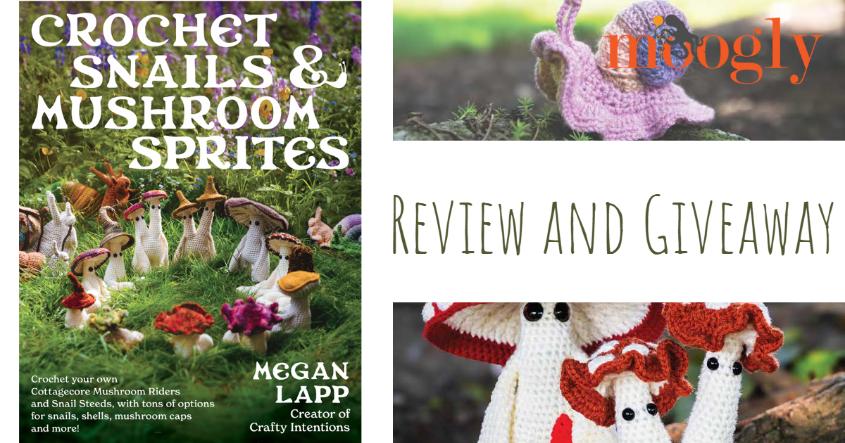 Crochet Snails & Mushroom Sprites by Megan Lapp Giveaway Crochet Snails & Mushroom Sprites by Megan Lapp Giveaway