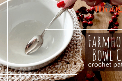 Farmhouse Bowl Cozy – Free Crochet Pattern on Moogly Farmhouse Bowl Cozy – Free Crochet Pattern on Moogly
