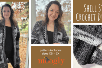 Shell Stitch Crochet Duster – moogly