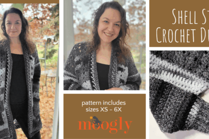 Shell Stitch Crochet Duster – moogly