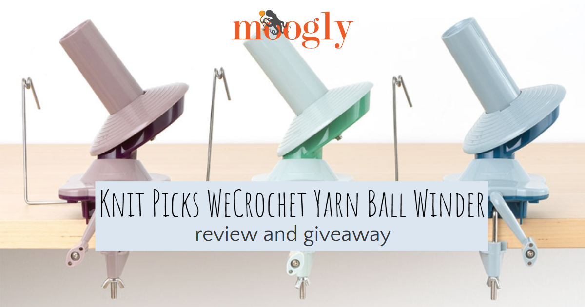Knit Picks and WeCrochet Yarn Ball Winder: Review and Giveaway