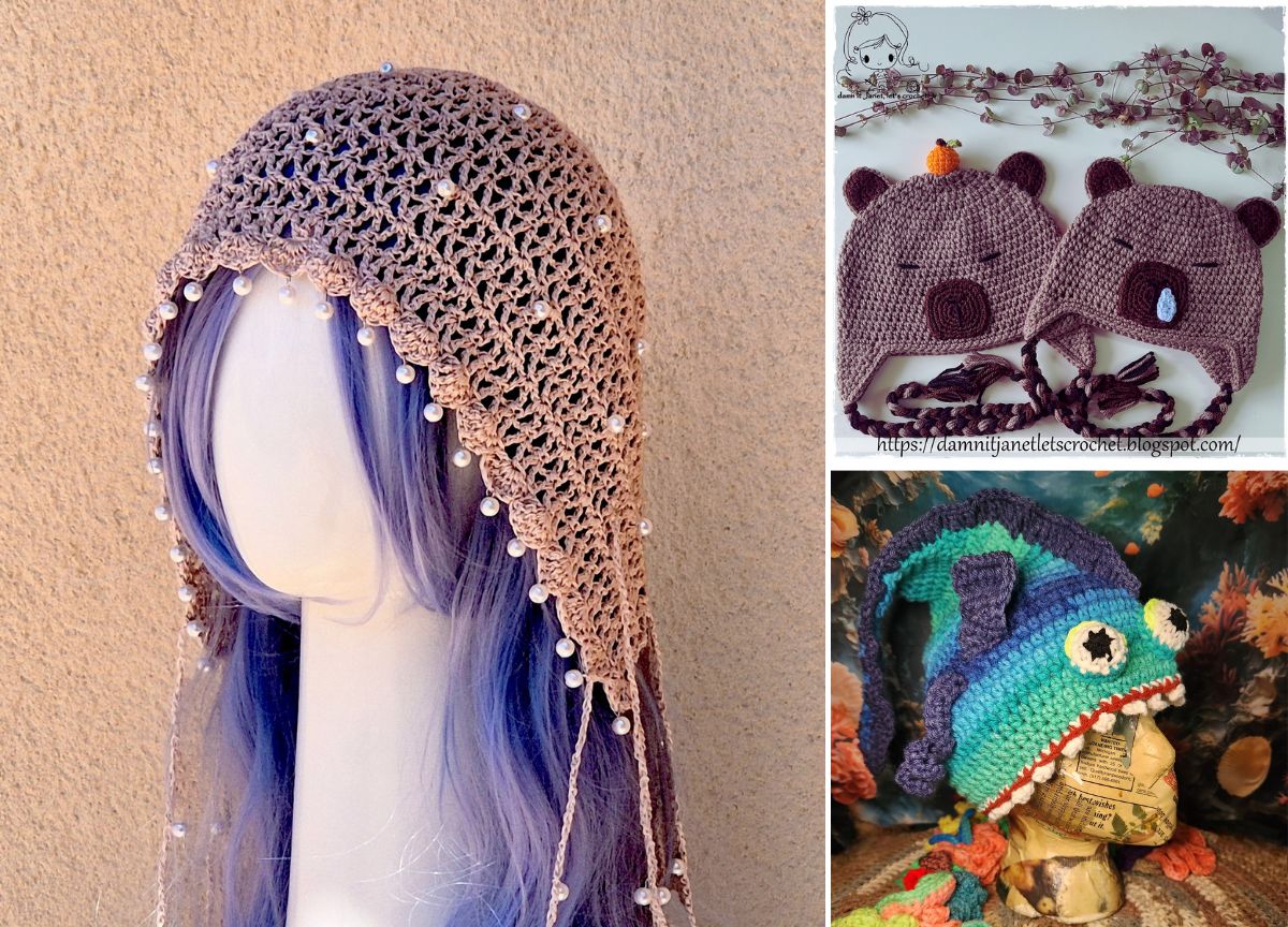 Free Crochet Hat Patterns Full of Fun and Creative Designs – Free Crochet Hat Patterns Full of Fun and Creative Designs –