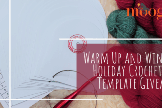 Warm Up and Win the Holiday Crochet Hat Template Giveaway on moogly