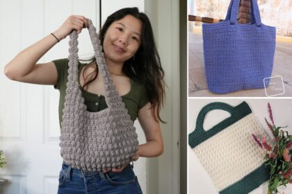 12 Free Crochet Tote Bag Patterns for Work, Market & Beach – 12 Free Crochet Tote Bag Patterns for Work, Market & Beach –