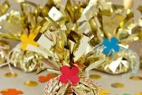DIY Fringed Pots of Gold for St. Patrick’s Day Decorations