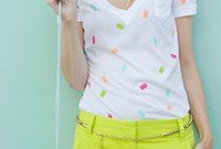 How to Make a Festive DIY Confetti Shirt in Minutes