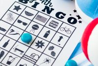Printable 4th of July Bingo Cards for Parties and Classrooms