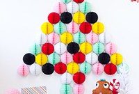 DIY Honeycomb Christmas Tree Decoration Ideas
