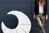 DIY Giant Moon Pinata Project Inspired by The Land of Nod