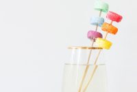 How to Make Marshmallow Drink Stirrers for Parties and Hot Cocoa