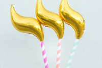 DIY Balloon Candles for Birthday Decorations