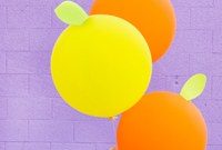 Make Giant Citrus Balloons: DIY Paper Lanterns Tutorial