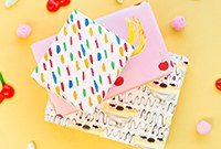 Printable Banana Split Wrapping Paper – Free Download