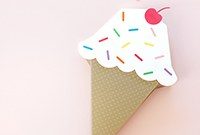 DIY Ice Cream Cone Treat Box Tutorial for Parties and Gifts