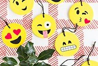 DIY Emoji Christmas Ornaments: Craft Fun Holiday Decorations