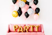 DIY New Year’s Eve Clock Balloon Decoration Tutorial