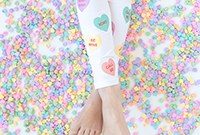 Make Conversation Heart Leggings: DIY Valentine’s Day Project