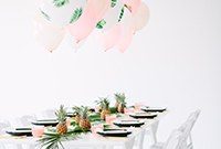 Palm Fronds and Bonbons: Tropical-Inspired Dinner Party Ideas