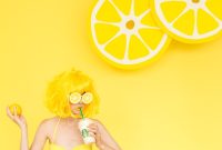 DIY Lemon Photo Booth Ideas for Bright, Summery Photos
