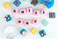 Pool Party Petit Fours: Festive Mini Desserts for Summer Gatherings