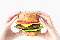 DIY Paper Mache Burger and Fries Craft (Plus Giveaway)