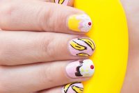 Banana Split Nail Art Ideas: Fun DIY Manicure Designs