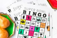 2025 Printable Super Bowl Bingo Cards (Free Download)
