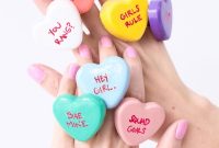 DIY Conversation Heart Rings: Make Cute Candy Heart Jewelry at Home