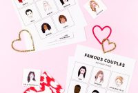 Famous Friend & Couple Memory Game — Free Printable Cards