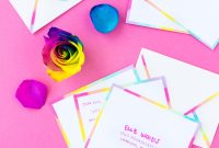 Create Rainbow-Edged Stationery: DIY Guide and Tips