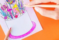 Printable Coloring Postcards You Can Mail for Free