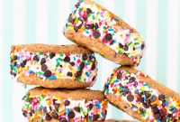 Funfetti Cookie Sandwiches with Rainbow Sprinkles