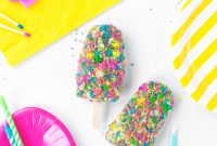 Birthday Cake Ice Cream Bars Recipe — Fun Party Dessert