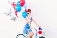 4th of July Balloon Bike DIY Decoration Ideas