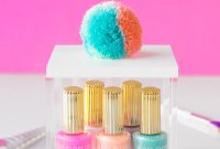 DIY Pom-Pom Storage Boxes: Stylish Craft Organization Ideas