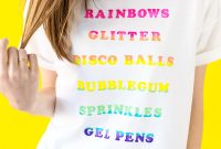 How to Dye Flocked Iron-On Letters for Custom Apparel