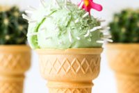 Cactus Ice Cream Cones: How to Make Unique Prickly Pear Cones