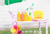 Fruity Summer Bar Cart Makeover: Bright DIY Ideas and Styling Tips