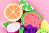 How to Make Giant Foam Fruit Decorations for Parties