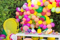 DIY Fruit Balloon Garland Ideas for Summer Parties and Photoshoot