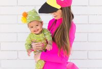 DIY Flamingo Lawn Costume and Cute Cactus Baby Outfit