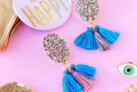 DIY Glitter Tassel Earrings: Step-by-Step Guide to Sparkling Jewelry
