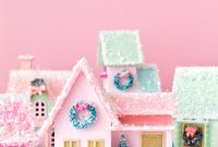 How to Build a Colorful DIY Christmas Village for Your Home