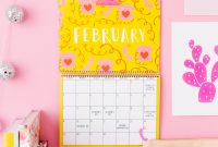 Free 2018 Printable Wall Calendar — Monthly PDF Download