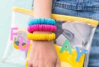 Make Colorful Paper Disk Bracelets: Step-by-Step DIY from Craft The Rainbow